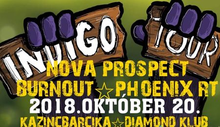 Phoenix RT, Nova Prospect és Burnout koncert Kazincbarcikán